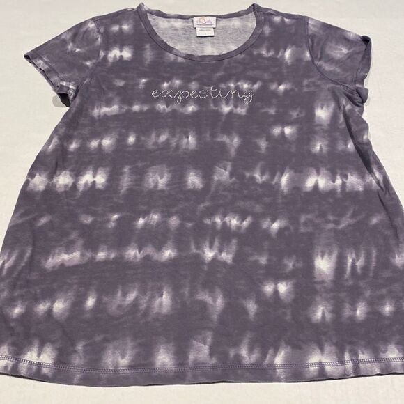 Tye dye maternity tee shirt by motherhood size large - Picture 1 of 8